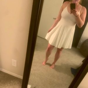 White summer dress